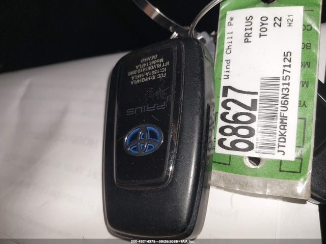 Aukcja sprzedaży 2022 Toyota Prius Le, vin: JTDKAMFU6N3157125, numer aukcji: 46214375