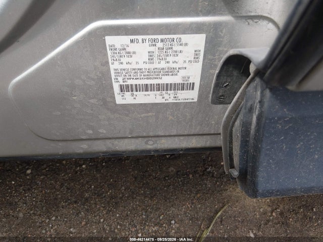 2FMPK4K9XHBB29932 Ford Edge Titanium