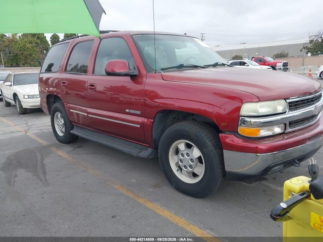 Aukcja sprzedaży 2002 Chevrolet Tahoe Lt, vin: 1GNEK13T72R262549, numer aukcji: 46214509