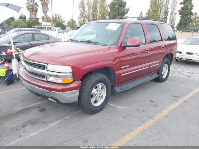 2002 Chevrolet Tahoe Lt მანქანა იყიდება აუქციონზე, vin: 1GNEK13T72R262549, აუქციონის ნომერი: 46214509