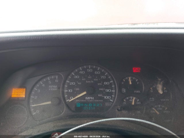 2002 Chevrolet Tahoe Lt მანქანა იყიდება აუქციონზე, vin: 1GNEK13T72R262549, აუქციონის ნომერი: 46214509