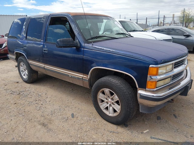 46214538 :رقم المزاد ، 1GNEK13K0SJ451369 vin ، 1995 Chevrolet Tahoe K1500 مزاد بيع