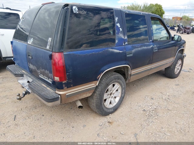 46214538 :رقم المزاد ، 1GNEK13K0SJ451369 vin ، 1995 Chevrolet Tahoe K1500 مزاد بيع