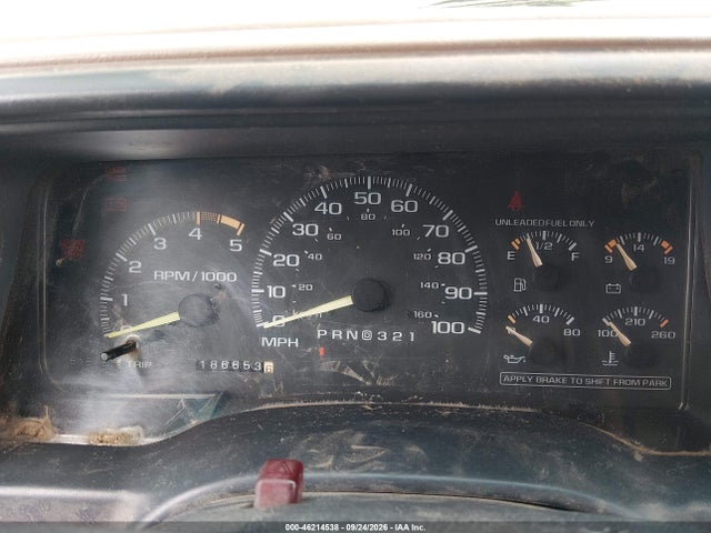 46214538 :رقم المزاد ، 1GNEK13K0SJ451369 vin ، 1995 Chevrolet Tahoe K1500 مزاد بيع