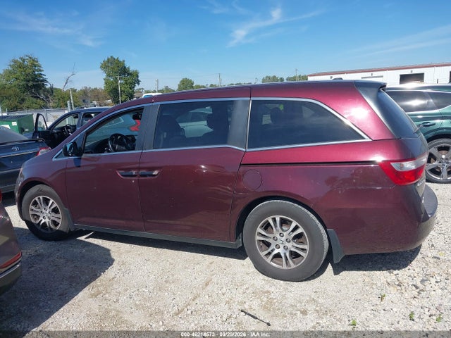 46214573 :رقم المزاد ، 5FNRL5H68BB039332 vin ، 2011 Honda Odyssey Ex-l مزاد بيع