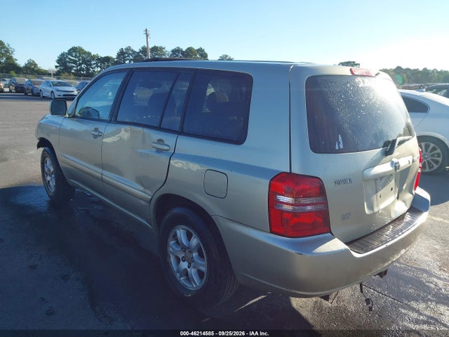 Aukcja sprzedaży 2003 Toyota Highlander V6, vin: JTEGF21A930089793, numer aukcji: 46214585