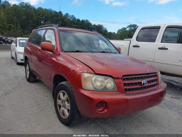 Продажа на аукционе авто 2003 Toyota Highlander V6, vin: JTEHF21A130147609, номер лота: 46214601