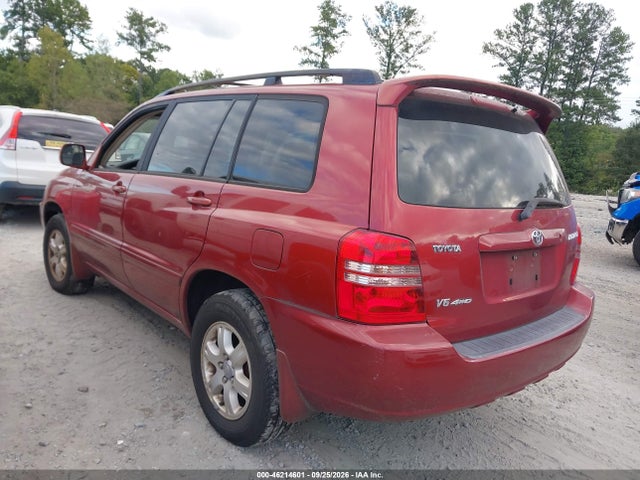 46214601 :رقم المزاد ، JTEHF21A130147609 vin ، 2003 Toyota Highlander V6 مزاد بيع