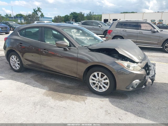 2015 Mazda Mazda3 I Touring მანქანა იყიდება აუქციონზე, vin: 3MZBM1L77FM174291, აუქციონის ნომერი: 46214721