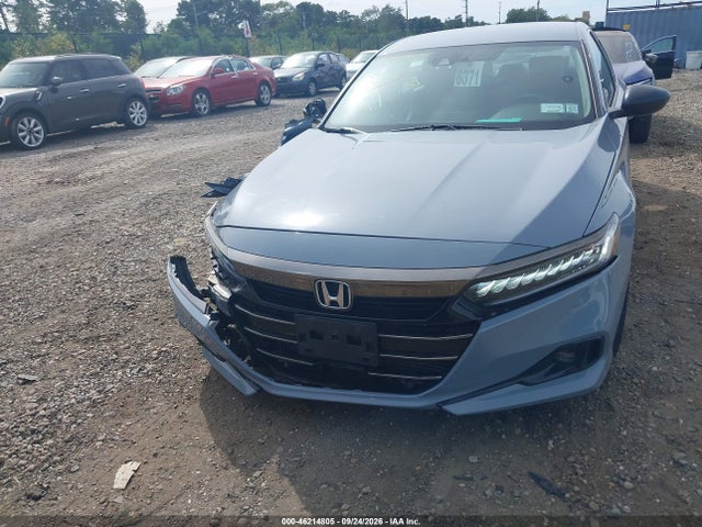 2021 Honda Accord Sport Special Edition მანქანა იყიდება აუქციონზე, vin: 1HGCV1F46MA024352, აუქციონის ნომერი: 46214805