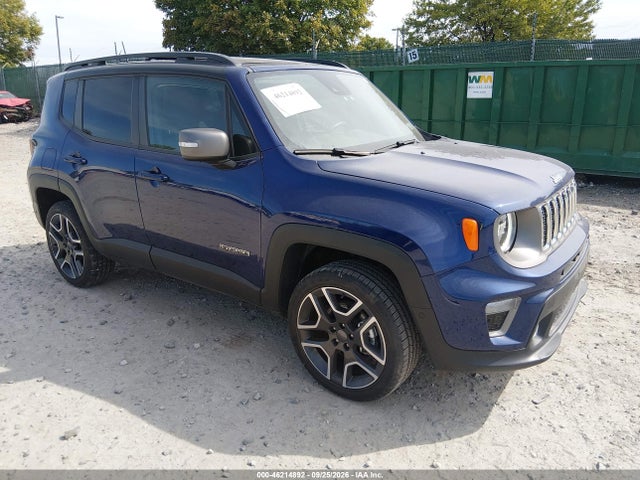 Продаж на аукціоні авто 2021 Jeep Renegade Limited 4x4, vin: ZACNJDD1XMPM73477, номер лоту: 46214892