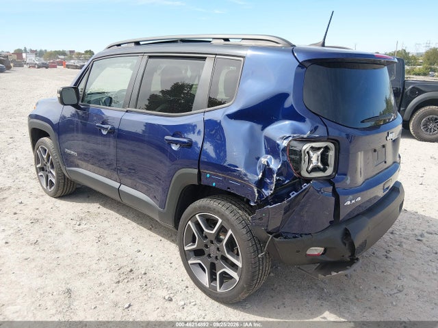Продаж на аукціоні авто 2021 Jeep Renegade Limited 4x4, vin: ZACNJDD1XMPM73477, номер лоту: 46214892