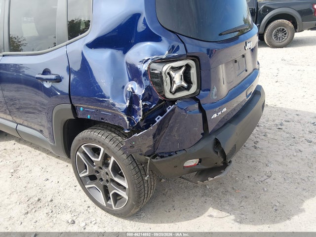 Продаж на аукціоні авто 2021 Jeep Renegade Limited 4x4, vin: ZACNJDD1XMPM73477, номер лоту: 46214892