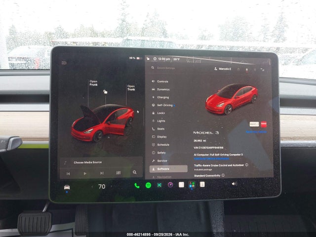 Aukcja sprzedaży 2023 Tesla Model 3 Rear-wheel Drive, vin: 5YJ3E1EA6PF646158, numer aukcji: 46214895
