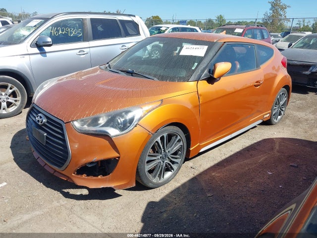 Продажа на аукционе авто 2016 Hyundai Veloster Turbo, vin: KMHTC6AE1GU279023, номер лота: 46214977