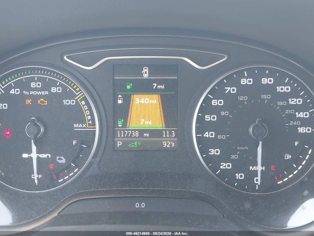 Auction sale of the 2017 Audi A3 E-tron 1.4t Premium, vin: WAUUPBFF5HA091838, lot number: 46214988