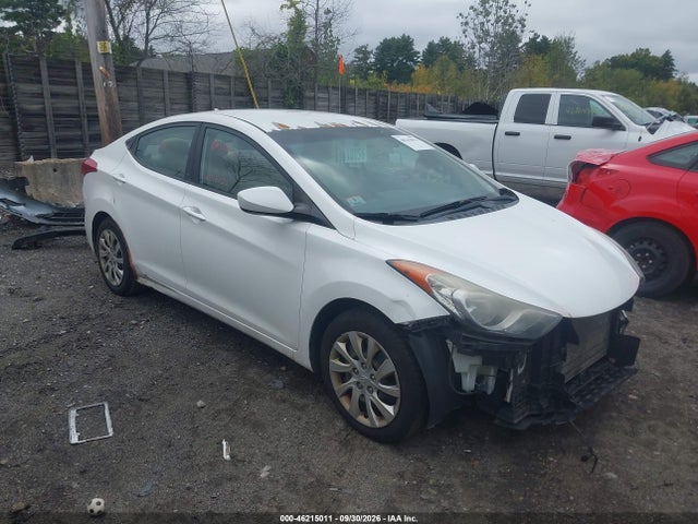 2012 Hyundai Elantra Gls მანქანა იყიდება აუქციონზე, vin: 5NPDH4AE6CH141755, აუქციონის ნომერი: 46215011
