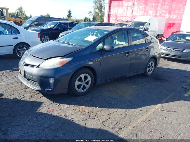 Продаж на аукціоні авто 2012 Toyota Prius Five/four/one/three/two, vin: JTDKN3DU4C1565021, номер лоту: 46215017