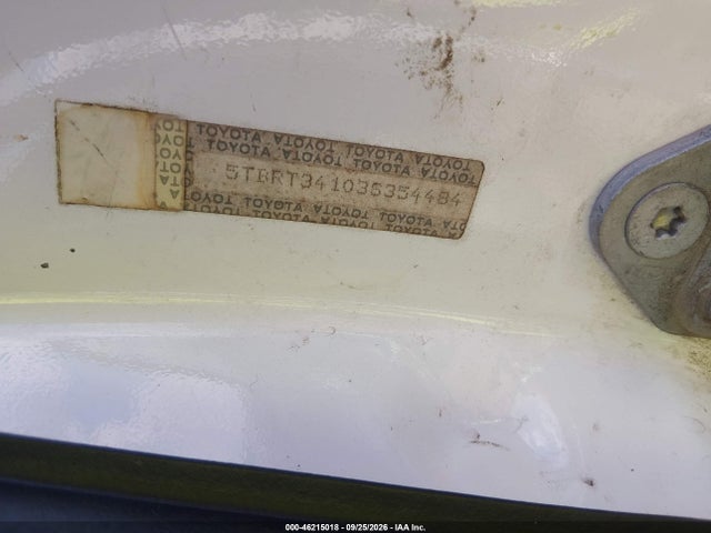 Aukcja sprzedaży 2003 Toyota Tundra Sr5 V8, vin: 5TBRT34103S354484, numer aukcji: 46215018