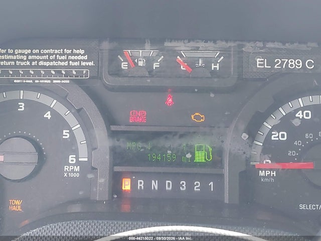 46215022 :رقم المزاد ، 1FDXE45S59DA10719 vin ، 2009 Ford Econoline Commercial Cutaway مزاد بيع