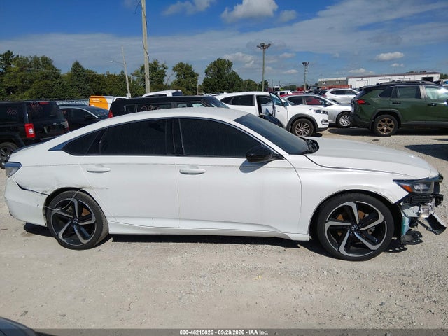 Продаж на аукціоні авто 2021 Honda Accord Sport, vin: 1HGCV1F33MA010951, номер лоту: 46215026