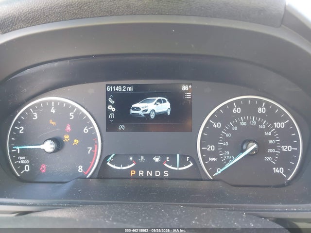 2018 Ford Ecosport Se მანქანა იყიდება აუქციონზე, vin: MAJ6P1UL5JC171042, აუქციონის ნომერი: 46215062