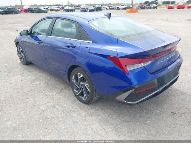 Продажа на аукционе авто 2024 Hyundai Elantra Limited, vin: KMHLP4DG7RU777039, номер лота: 46215101