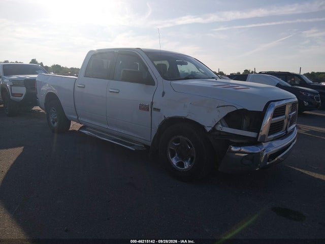 Продажа на аукционе авто 2012 Ram 2500 Slt, vin: 3C6TD4DT0CG114178, номер лота: 46215142
