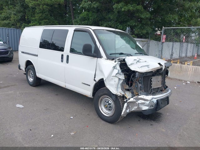 2002 Chevrolet Express მანქანა იყიდება აუქციონზე, vin: 1GCHG35R821191526, აუქციონის ნომერი: 46215178