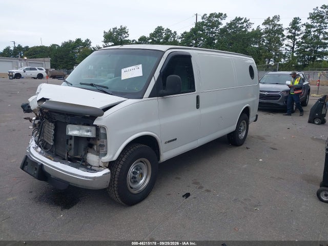 2002 Chevrolet Express მანქანა იყიდება აუქციონზე, vin: 1GCHG35R821191526, აუქციონის ნომერი: 46215178