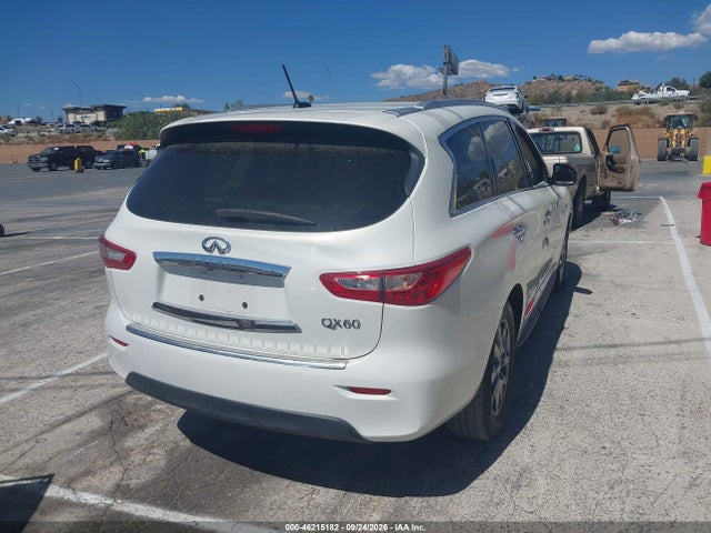 46215182 :رقم المزاد ، 5N1AL0MN6EC545591 vin ، 2014 Infiniti Qx60 مزاد بيع