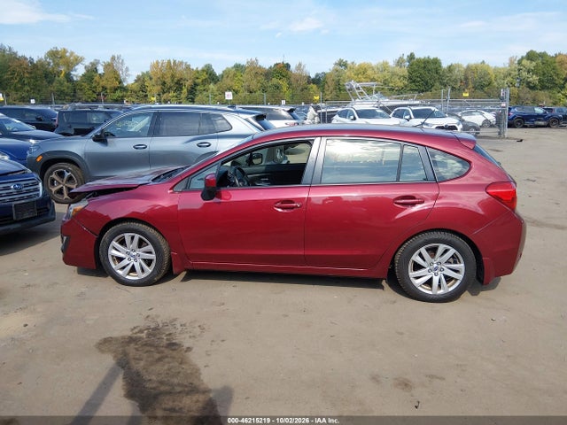 46215219 :رقم المزاد ، JF1GPAB66G8320992 vin ، 2016 Subaru Impreza 2.0i Premium مزاد بيع