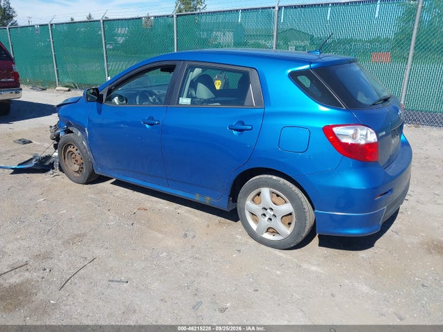 2009 Toyota Matrix S მანქანა იყიდება აუქციონზე, vin: 2T1LE40E69C010844, აუქციონის ნომერი: 46215228