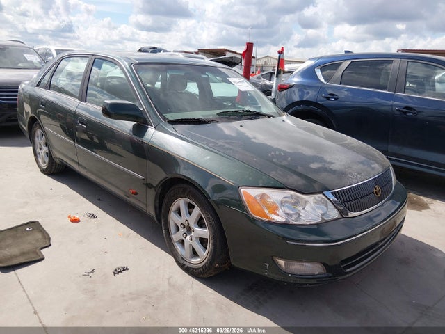 2000 Toyota Avalon Xls მანქანა იყიდება აუქციონზე, vin: 4T1BF28B4YU008692, აუქციონის ნომერი: 46215296