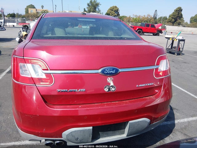 2010 Ford Taurus Limited მანქანა იყიდება აუქციონზე, vin: 1FAHP2FWXAG129576, აუქციონის ნომერი: 46215315