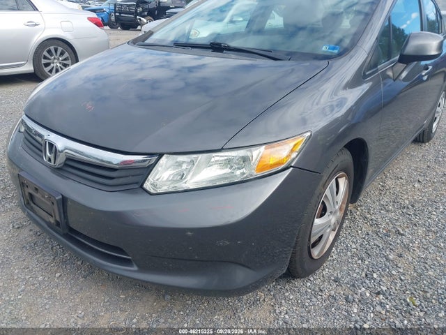 46215325 :رقم المزاد ، 2HGFB2F50CH572643 vin ، 2012 Honda Civic Sdn Lx مزاد بيع