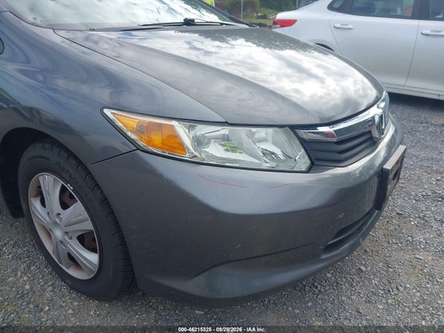 46215325 :رقم المزاد ، 2HGFB2F50CH572643 vin ، 2012 Honda Civic Sdn Lx مزاد بيع