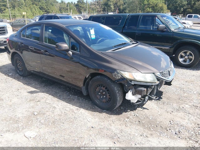 Продаж на аукціоні авто 2013 Honda Civic Lx, vin: 2HGFB2F55DH576771, номер лоту: 46215405
