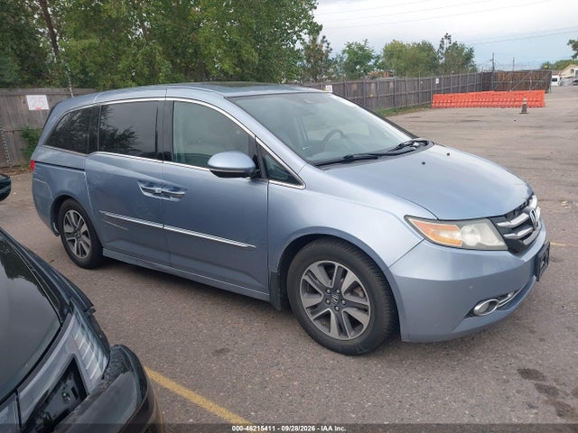 2014 Honda Odyssey Touring/touring Elite მანქანა იყიდება აუქციონზე, vin: 5FNRL5H96EB002181, აუქციონის ნომერი: 46215411