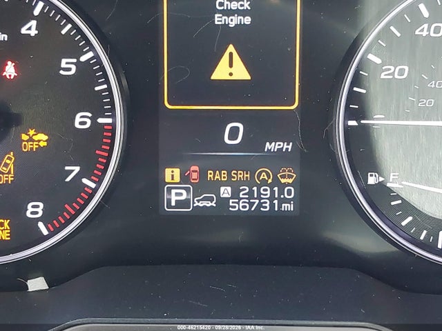 Aukcja sprzedaży 2022 Subaru Outback Touring, vin: 4S4BTAPC1N3155406, numer aukcji: 46215420