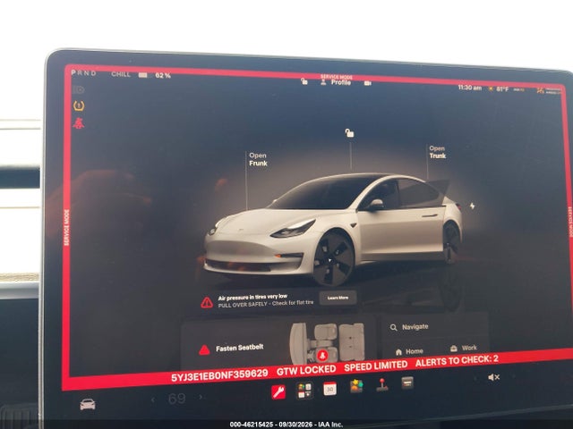 Aukcja sprzedaży 2022 Tesla Modelo 3 Long Range Dual Motor All-wheel Drive, vin: 5YJ3E1EB0NF359629, numer aukcji: 46215425