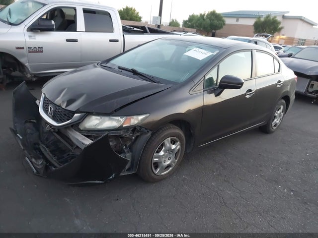 Honda Civic Lx 2014 2HGFB2F5XEH523890 Image 2