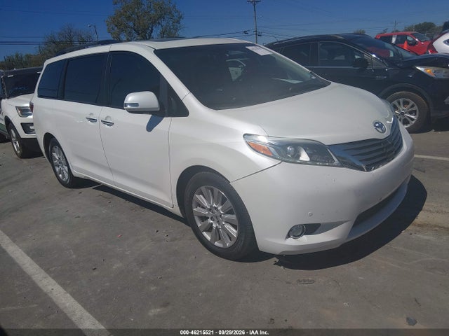 2017 Toyota Sienna Limited Premium 7 Passenger მანქანა იყიდება აუქციონზე, vin: 5TDYZ3DC7HS795264, აუქციონის ნომერი: 46215521