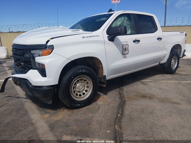 2026 Chevrolet Silverado 1500 4wd  Short Bed Wt მანქანა იყიდება აუქციონზე, vin: 1GCPKAEK1TZ189931, აუქციონის ნომერი: 46215542