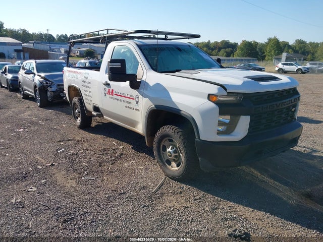 46215629 :رقم المزاد ، 1GC0WLE71LF258048 vin ، 2020 Chevrolet Silverado 2500hd 2wd  Long Bed Wt مزاد بيع