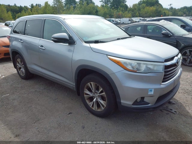 Aukcja sprzedaży 2015 Toyota Highlander Xle V6, vin: 5TDJKRFH4FS199835, numer aukcji: 46215660