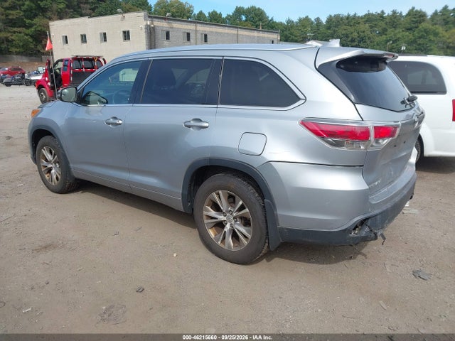 46215660 :رقم المزاد ، 5TDJKRFH4FS199835 vin ، 2015 Toyota Highlander Xle V6 مزاد بيع