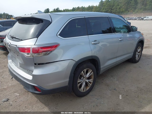 46215660 :رقم المزاد ، 5TDJKRFH4FS199835 vin ، 2015 Toyota Highlander Xle V6 مزاد بيع