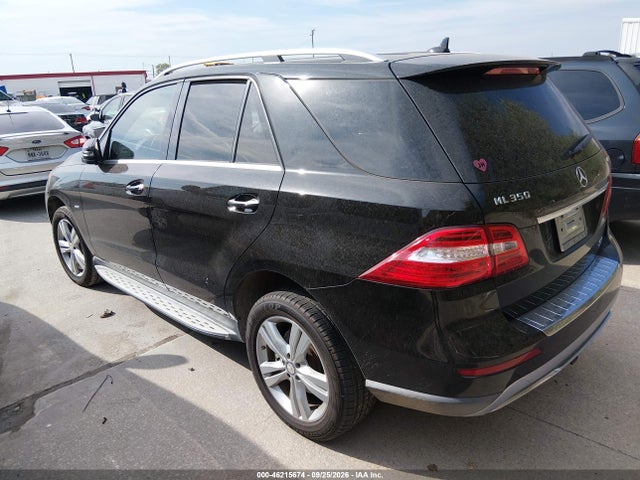 Продажа на аукционе авто 2012 Mercedes-benz Ml 350 4matic, vin: 4JGDA5HB7CA071546, номер лота: 46215674