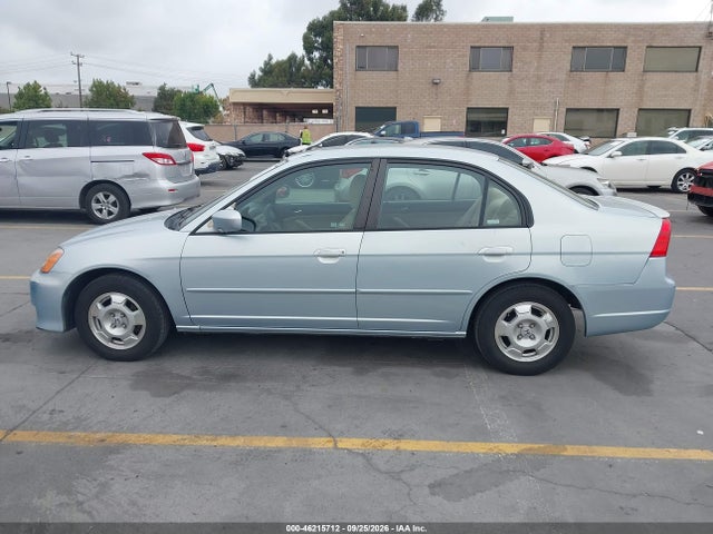 Продаж на аукціоні авто 2003 Honda Civic Hybrid, vin: JHMES95653S011116, номер лоту: 46215712